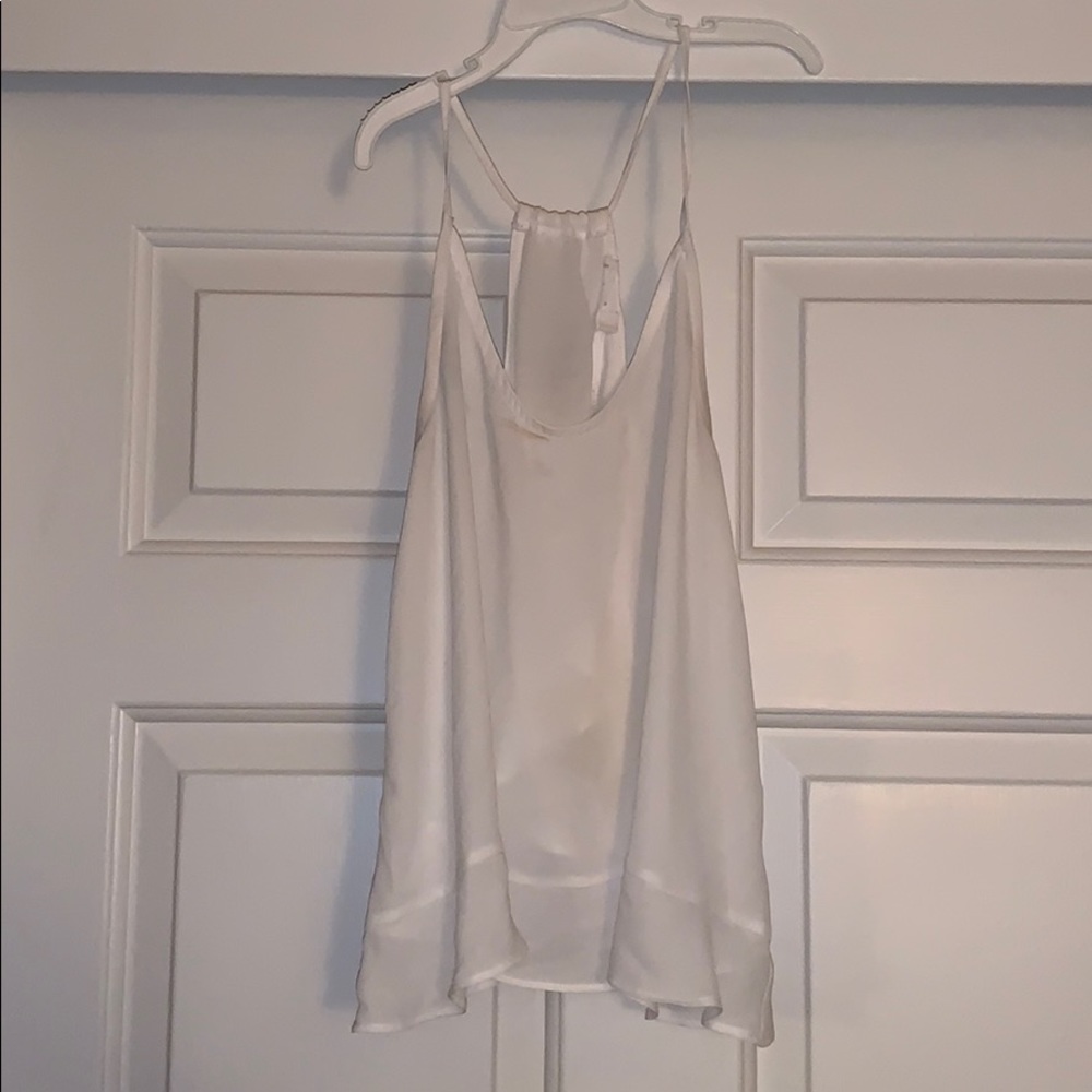 Simple White Lush Tank